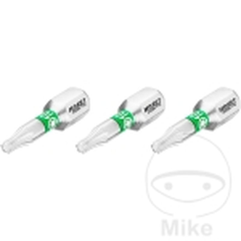 Punta Torx T10 1/4" 25 mm 3 pzas | Motos Camaral