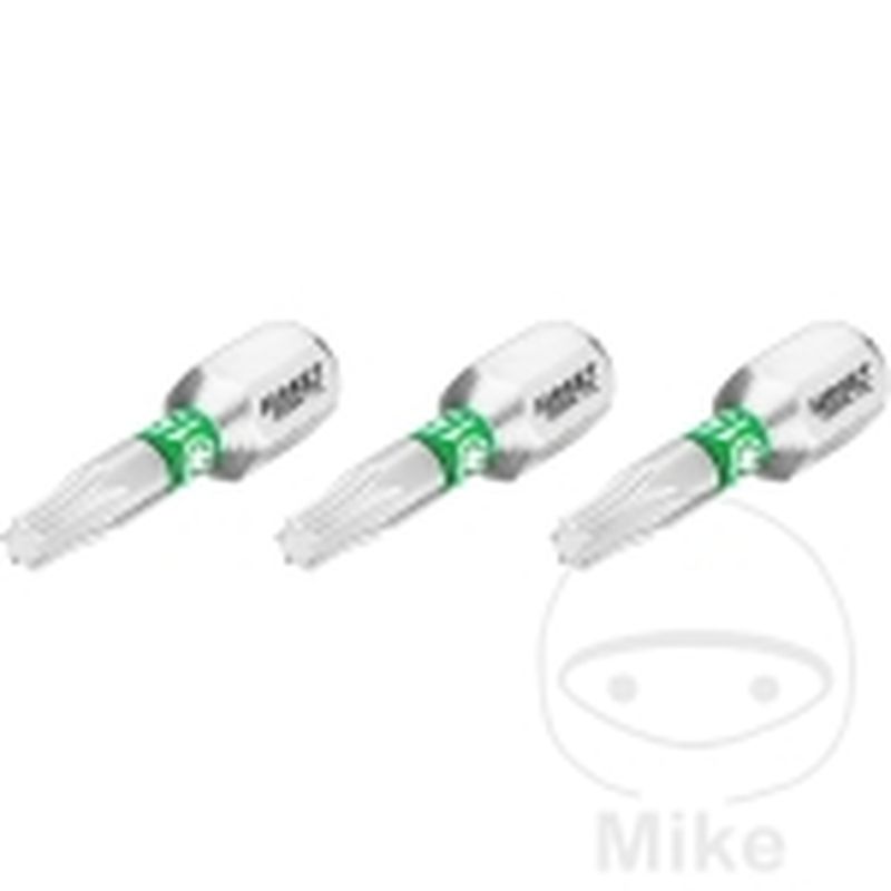 Punta Torx T15 1/4" 25mm 3 uds | Motos Camaral