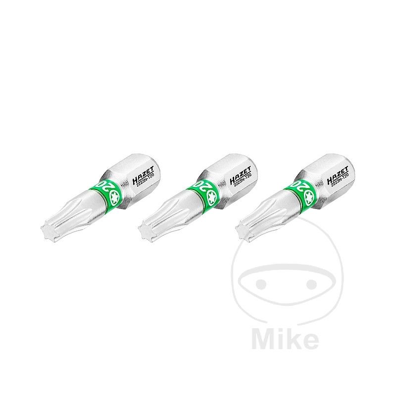 Puntas Torx T20 1/4" 25mm 3 uds | Motos Camaral