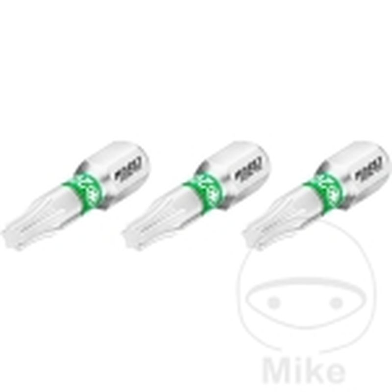 Puntas Torx T20 1/4" 25mm 3 uds | Motos Camaral