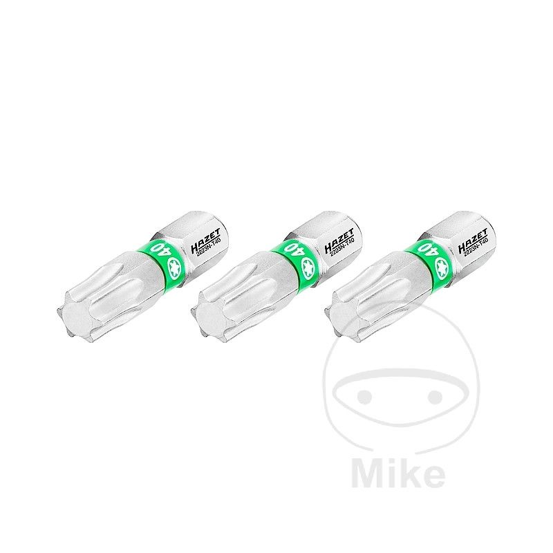 Puntas Torx T40 1/4 pulgada 25mm 3 uds | Motos Camaral