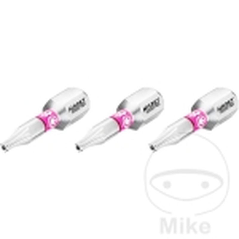 Puntas Torx T8H 1/4" 25 mm 3 pzas | Motos Camaral