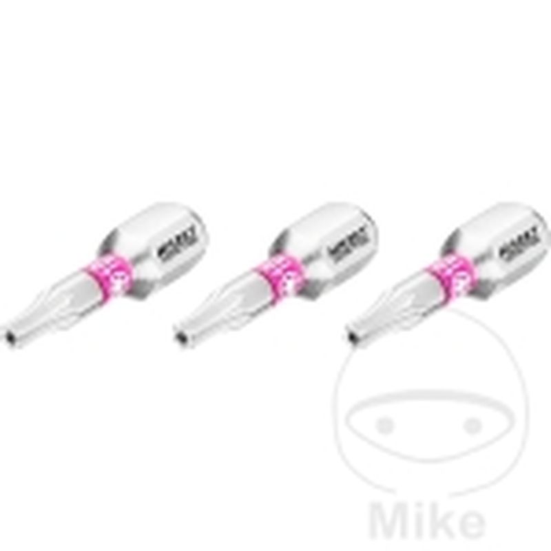 Puntas Torx T10H 1/4" 25mm 3u | Motos Camaral