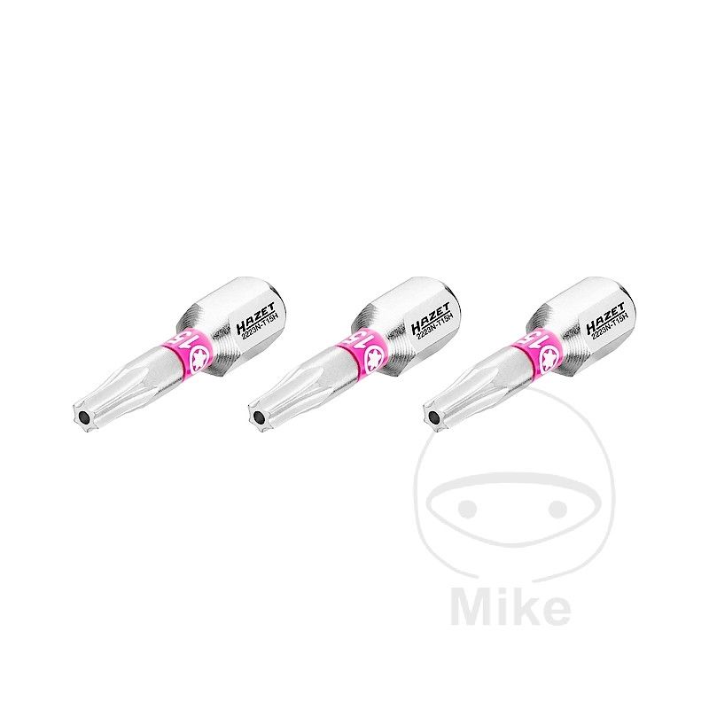Puntas Torx T15H 1/4" 25 mm 3 pzas | Motos Camaral