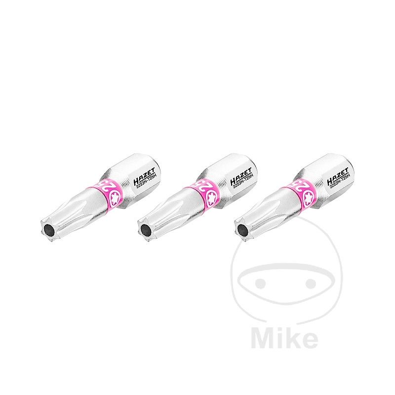 Puntas Torx T25H 1/4" 25mm 3 uds | Motos Camaral