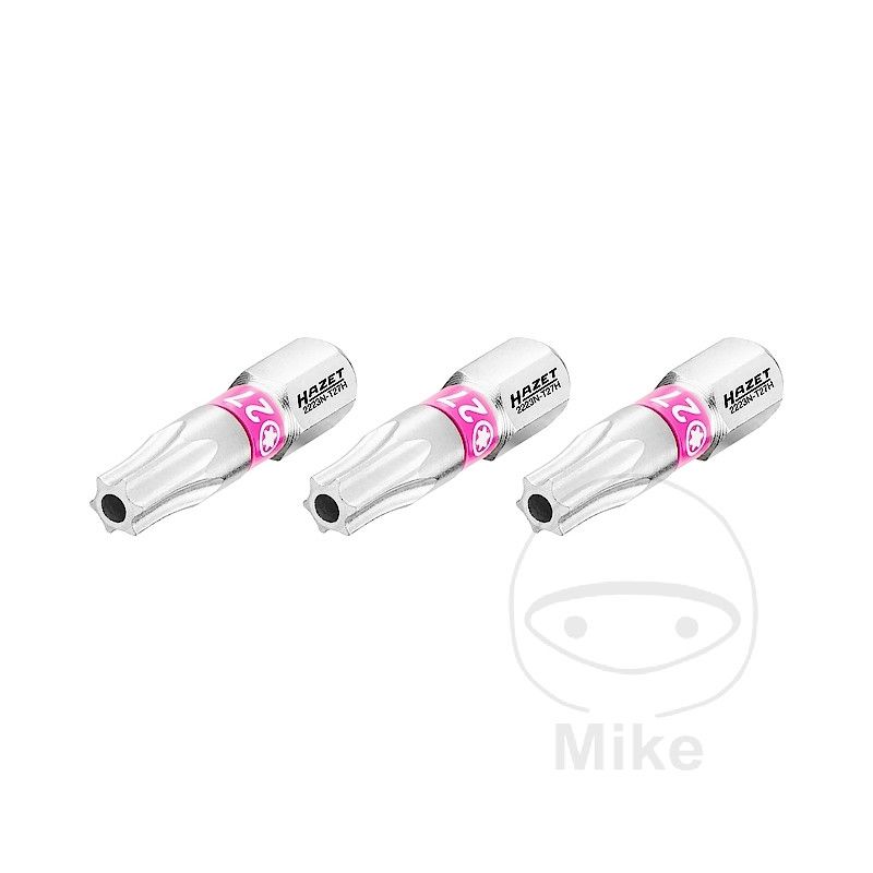 Punta Torx T27H 1/4" 25mm 3 uds | Motos Camaral