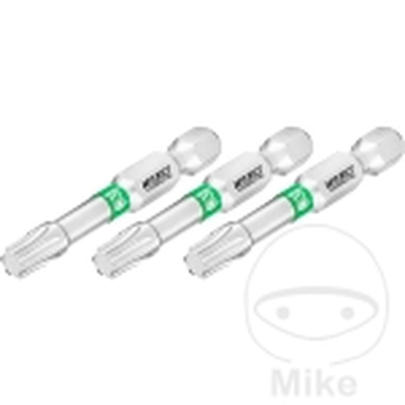 Punta Torx T30 1/4" 65 mm 3 piezas | Motos Camaral