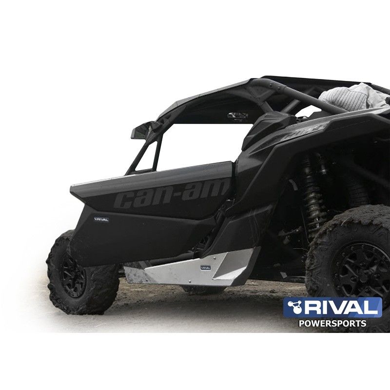 RIVAL Doors Lower Panels - Aluminium Can-Am Maverick X3 - motoscamaralweb.com