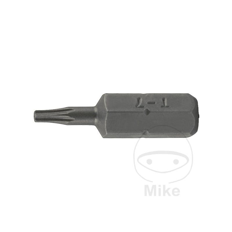 Punta Torx T7 con Agujero 25 mm 1/4 | Motos Camaral