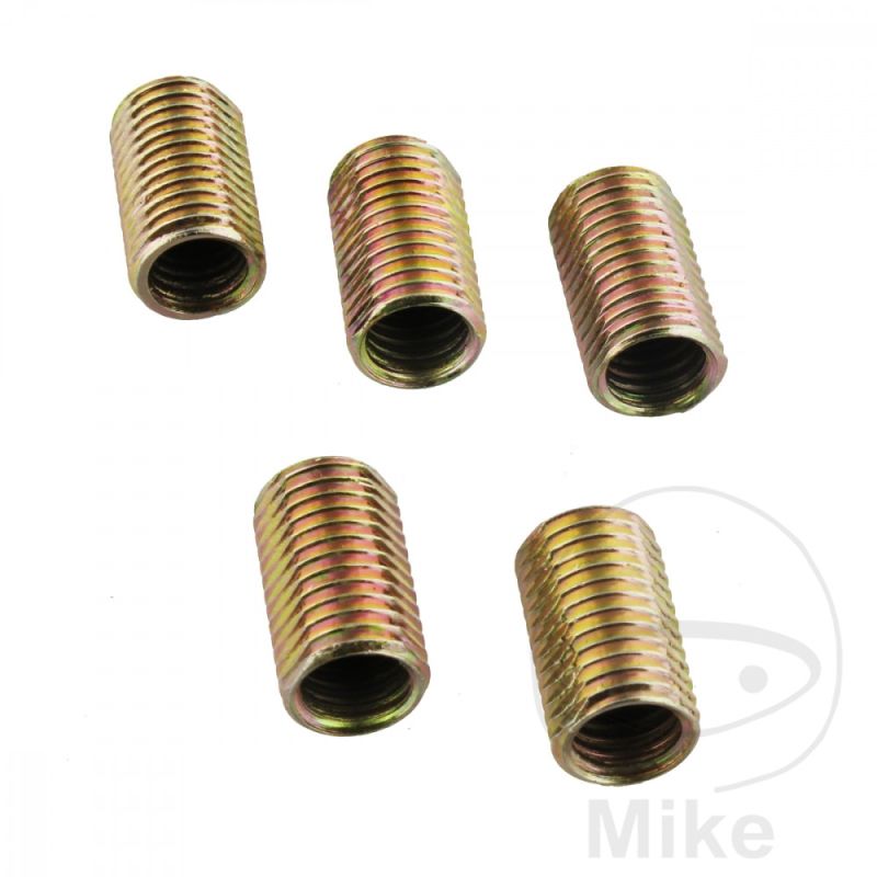 Casquillos M10x1.50 5 uds 20mm | Motos Camaral