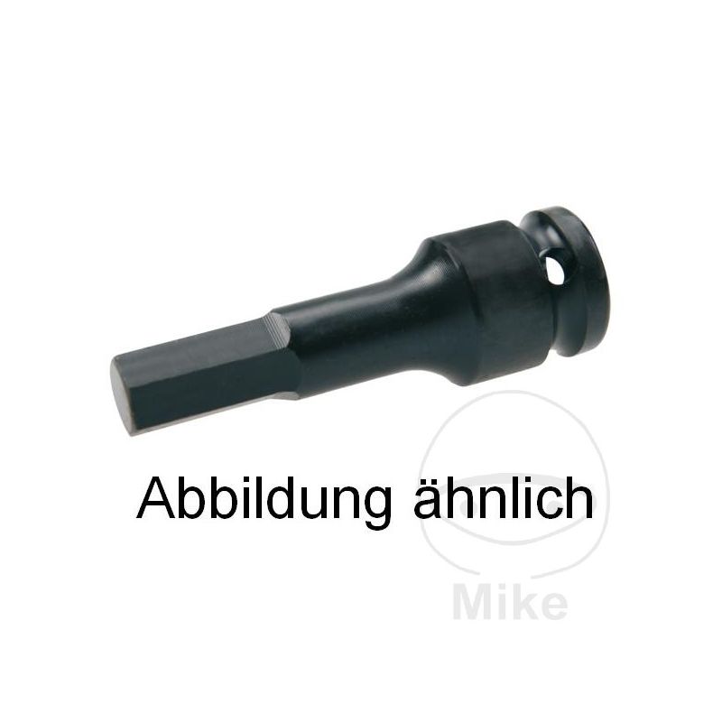 Vaso Punta Reforzado Allen 75 mm SW10 1/2" | Motos Camaral
