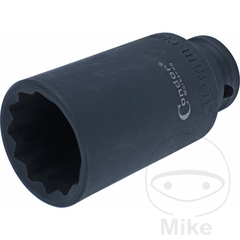 Vaso Impacto Bi-Hexagonal 1/2 30 mm | Motos Camaral