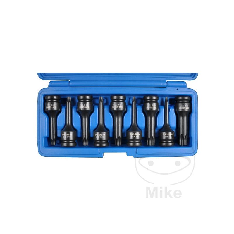 Vasos de puntas Torx T20-T60 75mm | Motos Camaral