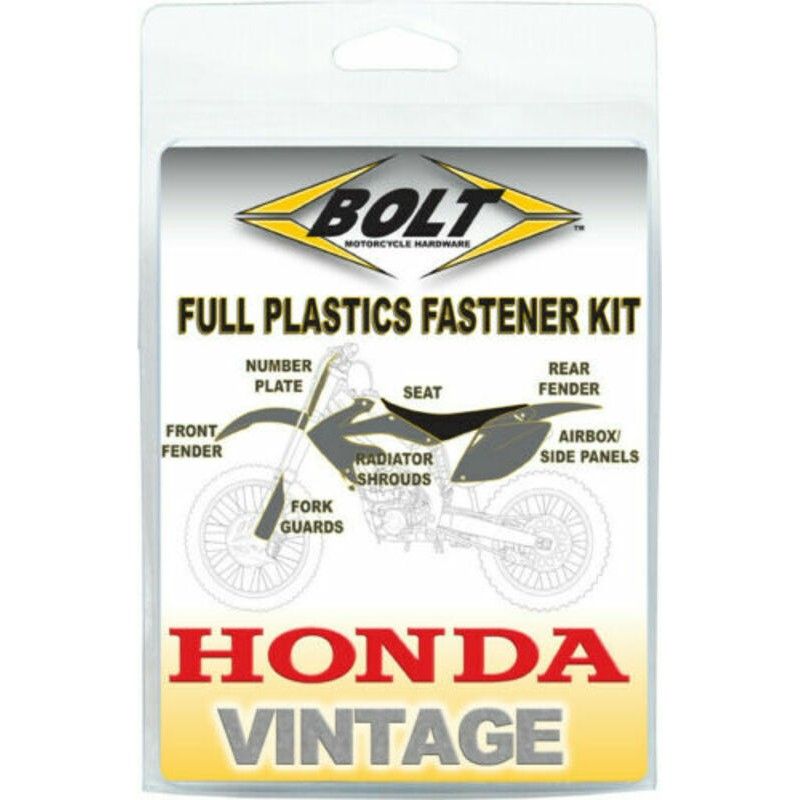 Kit Tornillería de Plásticos BOLT Honda CR125R - motoscamaralweb.com
