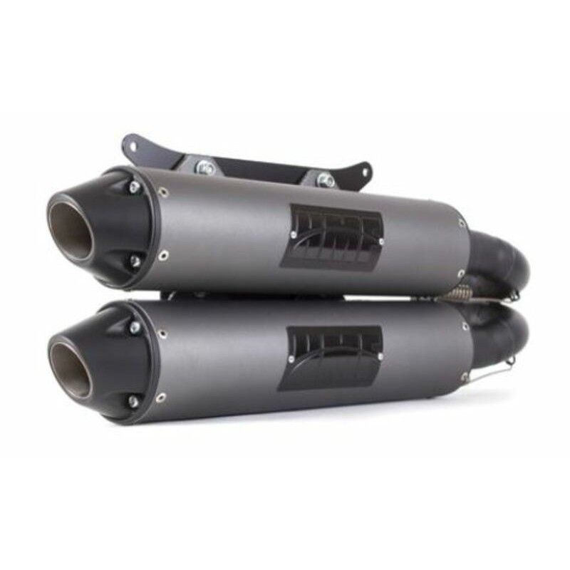 HMF Performance Series Silencer -Brushed Stainless Steel Stainless ste