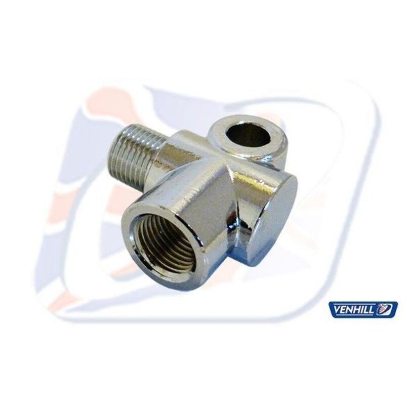 Codo 90° hembra M10x1 Venhill - motoscamaralweb.com