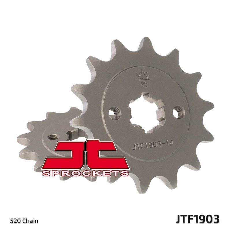 Piñón JT SPROCKETS acero estándar 1903 - Paso 520 - motoscamaralweb.com