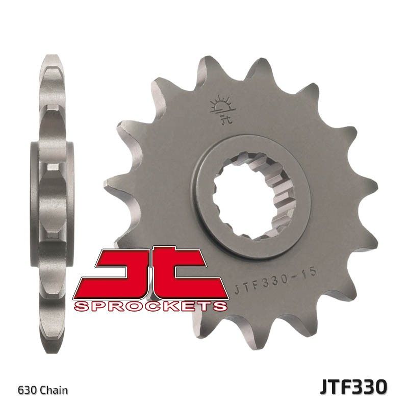 Piñón JT SPROCKETS acero estándar 330 - Paso 630 - motoscamaralweb.com