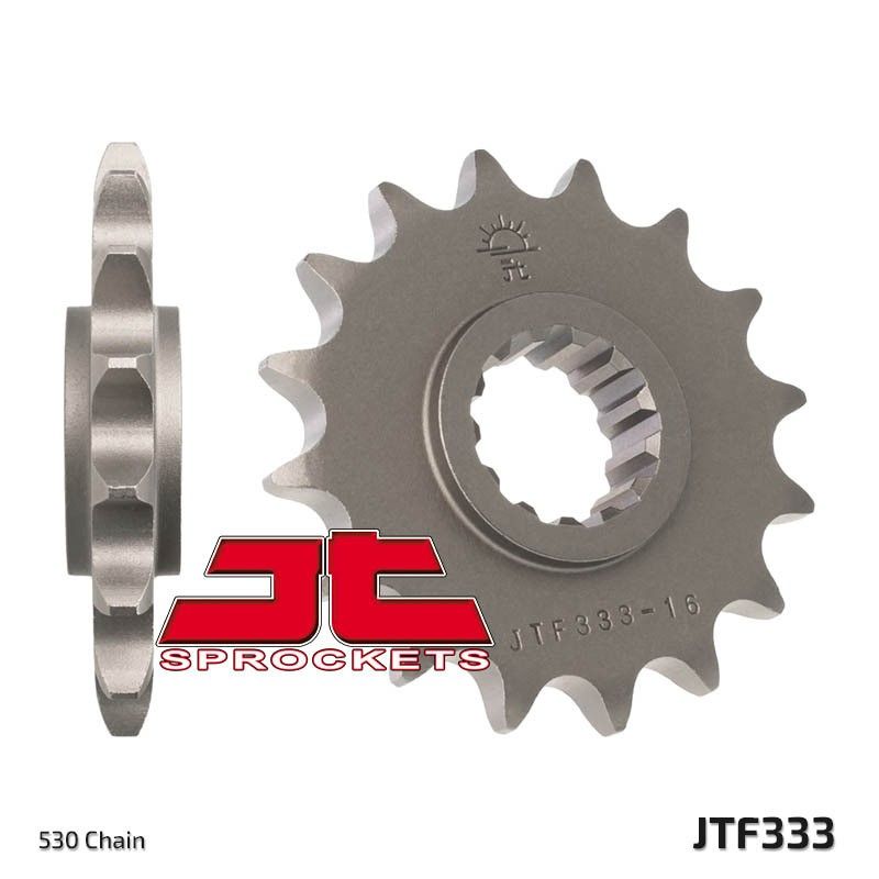 Piñón JT SPROCKETS acero estándar 333 - Paso 530 - motoscamaralweb.com
