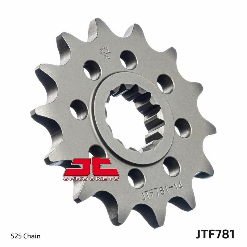 Piñon JT 781 de acero con 14 dientes - motoscamaralweb.com