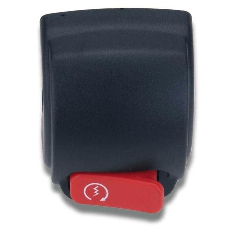 Botonera derecha color negro BOOSTER. BWS R 04 con arranque - motoscamaralweb.com
