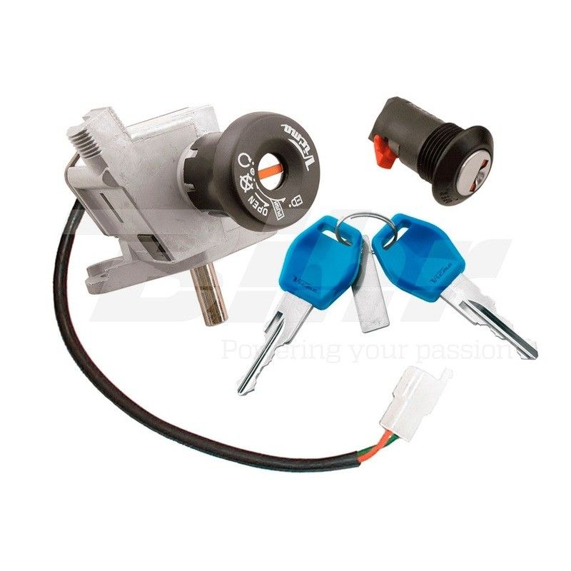 Juego cerraduras Aprilia Scarabeo125/150 V PARTS - motoscamaralweb.com