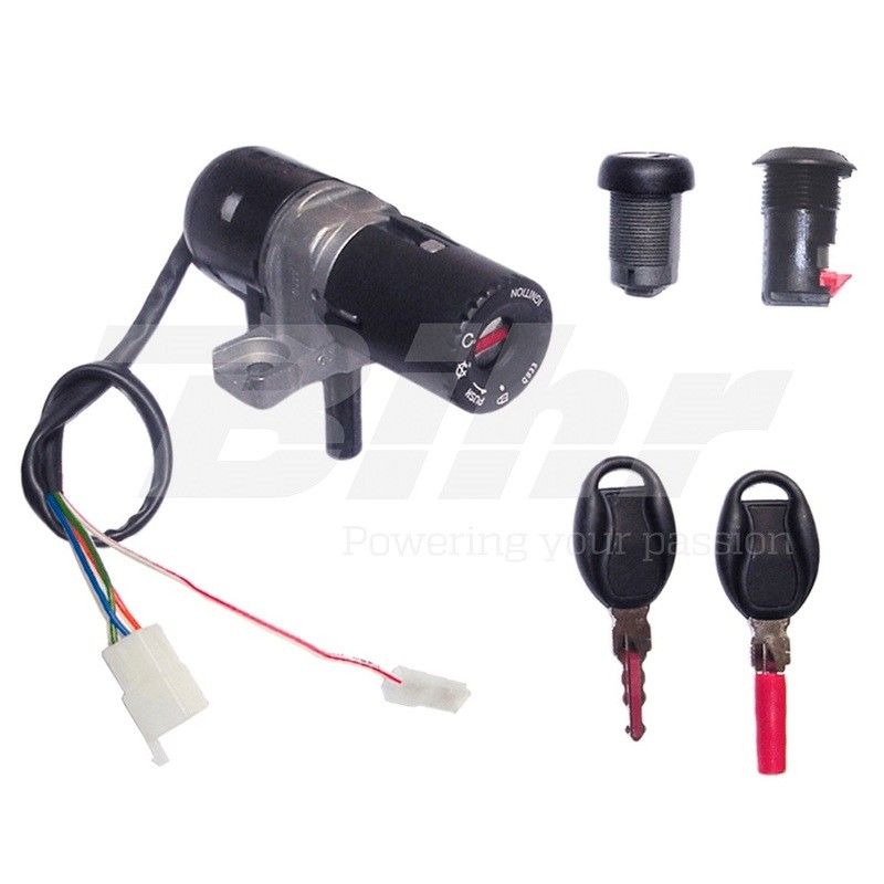 Juego cerraduras Habana/Custom 125 V PARTS - motoscamaralweb.com