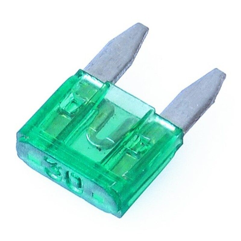 Mini fusibles V PARTS 30A - 100 uds - motoscamaralweb.com