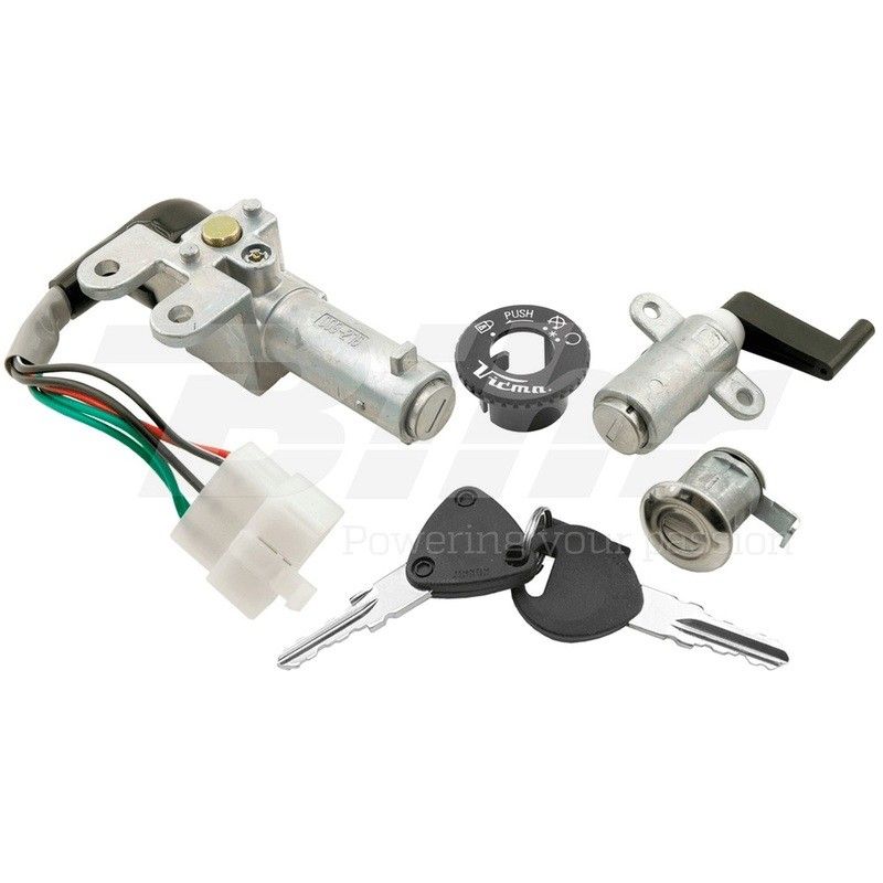 Juego cerraduras Kymco 50 People V PARTS - motoscamaralweb.com