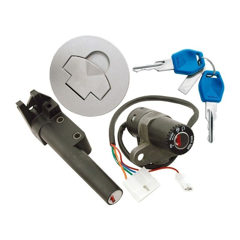 Juego cerraduras Aprilia RS 125 (92-98). Pegaso 650 (92-96) - motoscamaralweb.com