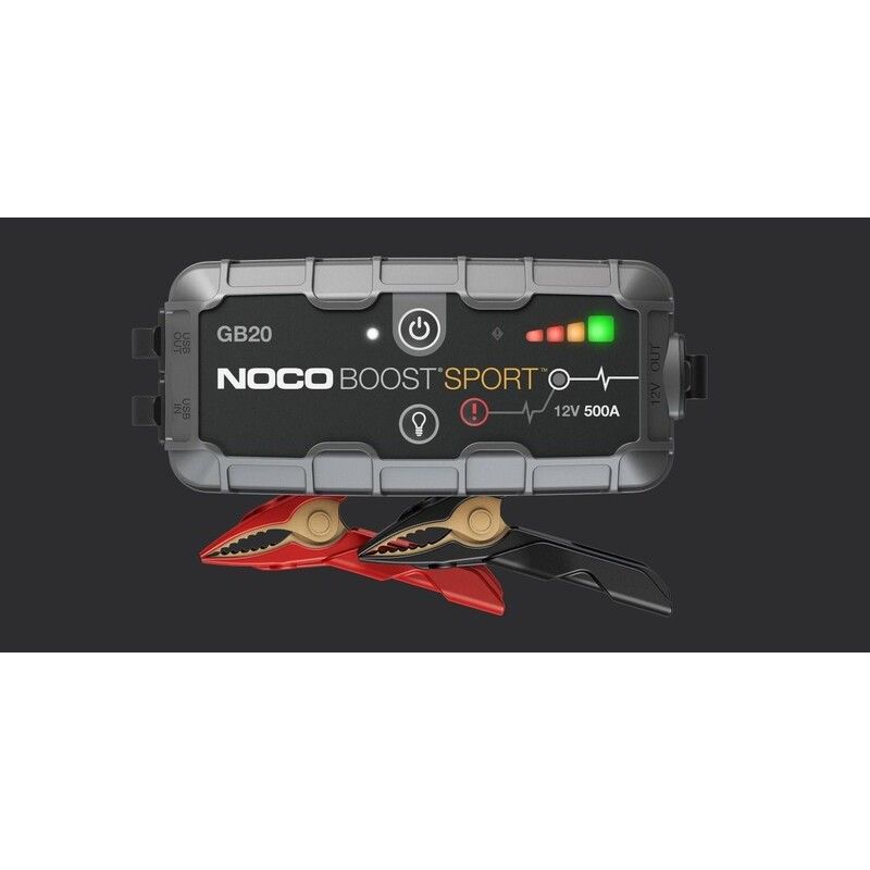 Arrancador de batería NOCO Sport 500A Lithium 12V - motoscamaralweb.com