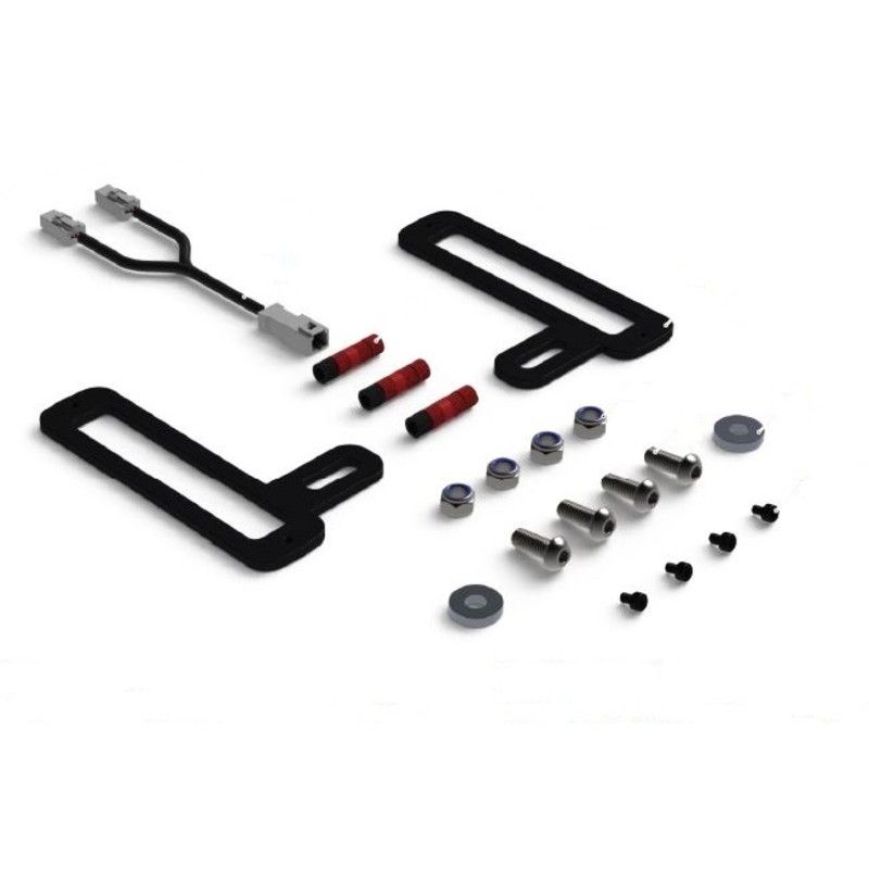 Soporte desplazado para luces Denali DRL - motoscamaralweb.com