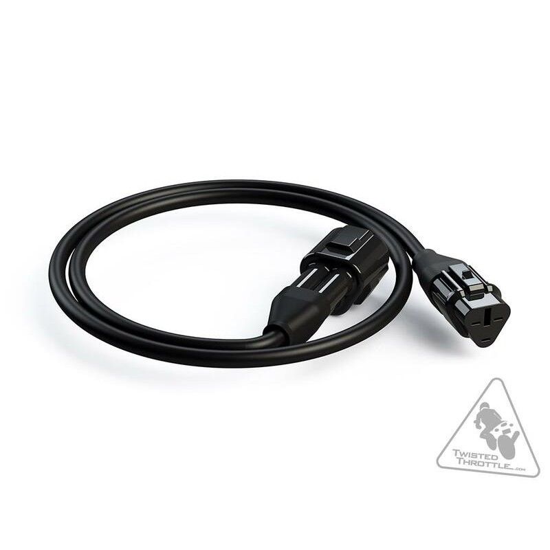 Extensión de cableado Denali 60cm conector de 3 Pins - motoscamaralweb.com