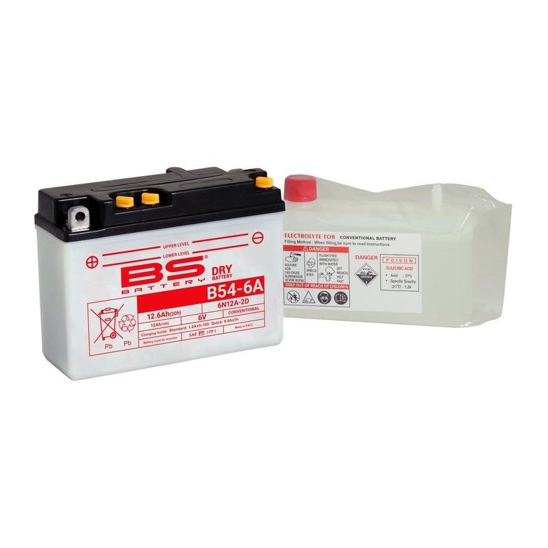 Batería BS BATTERY 6N12A-2D (B54-6A) - motoscamaralweb.com