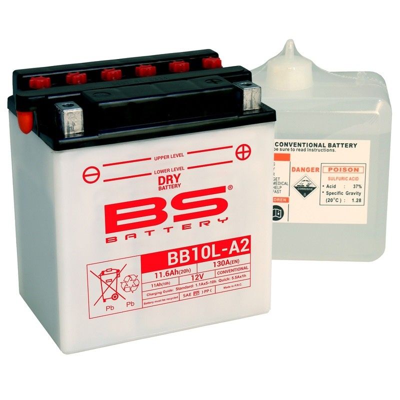 Batería BS BATTERY BB10L-A2 (Fresh Pack) - motoscamaralweb.com