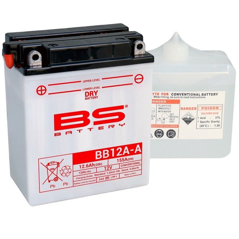 Batería BS BATTERY BB12A-A (Fresh Pack) - motoscamaralweb.com