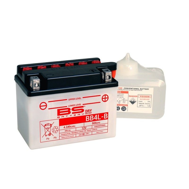 Batería BS BATTERY YB4L-B (Fresh Pack) - motoscamaralweb.com