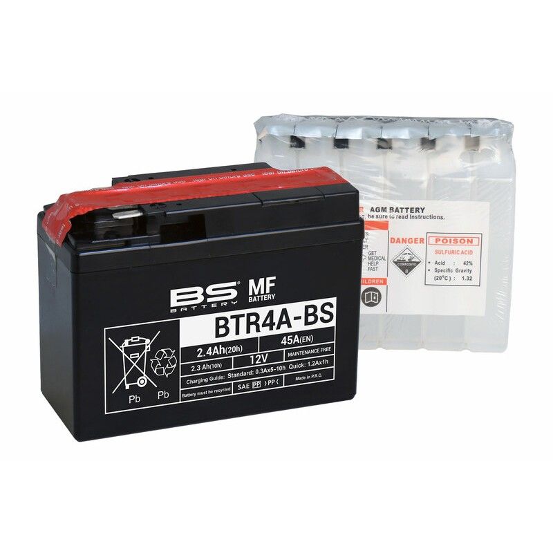 Batería BS BATTERY BTR4A-BS - motoscamaralweb.com