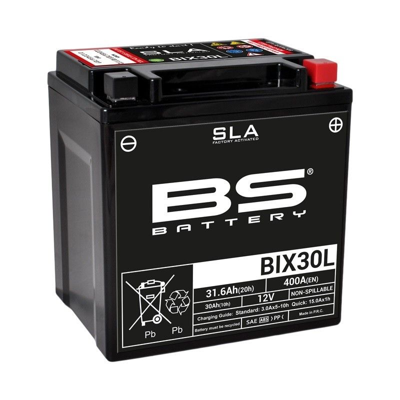 Batería BS BATTERY SLA BIX30L (FA) - motoscamaralweb.com