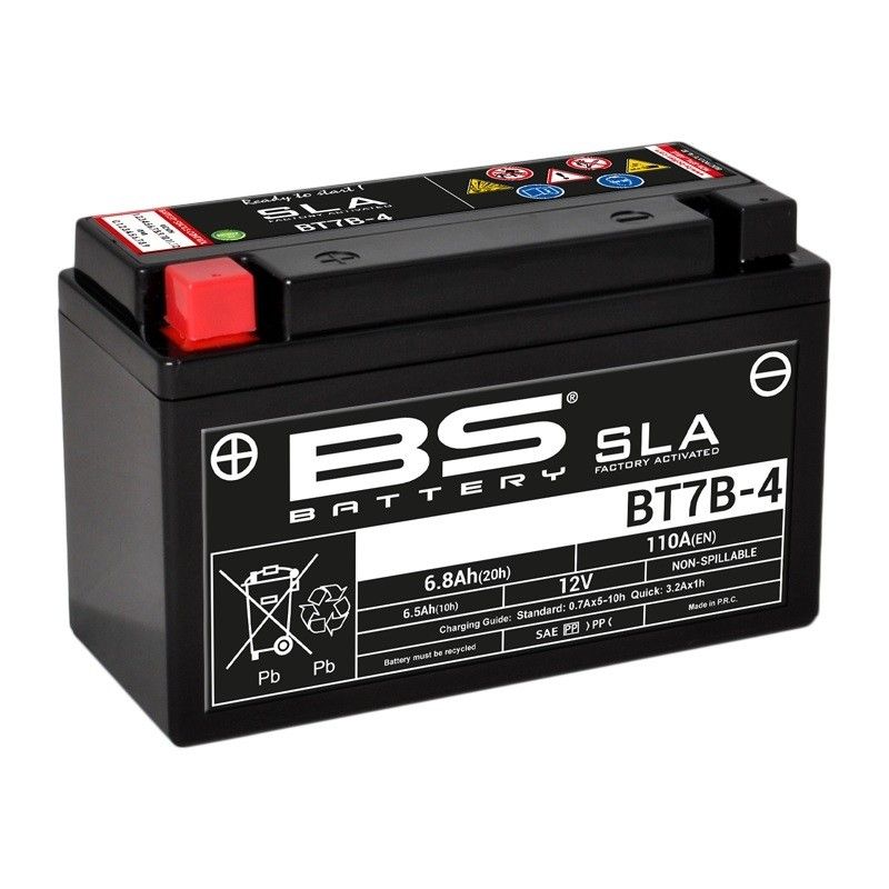 Batería BS BATTERY SLA BT7B-4 (FA) - motoscamaralweb.com