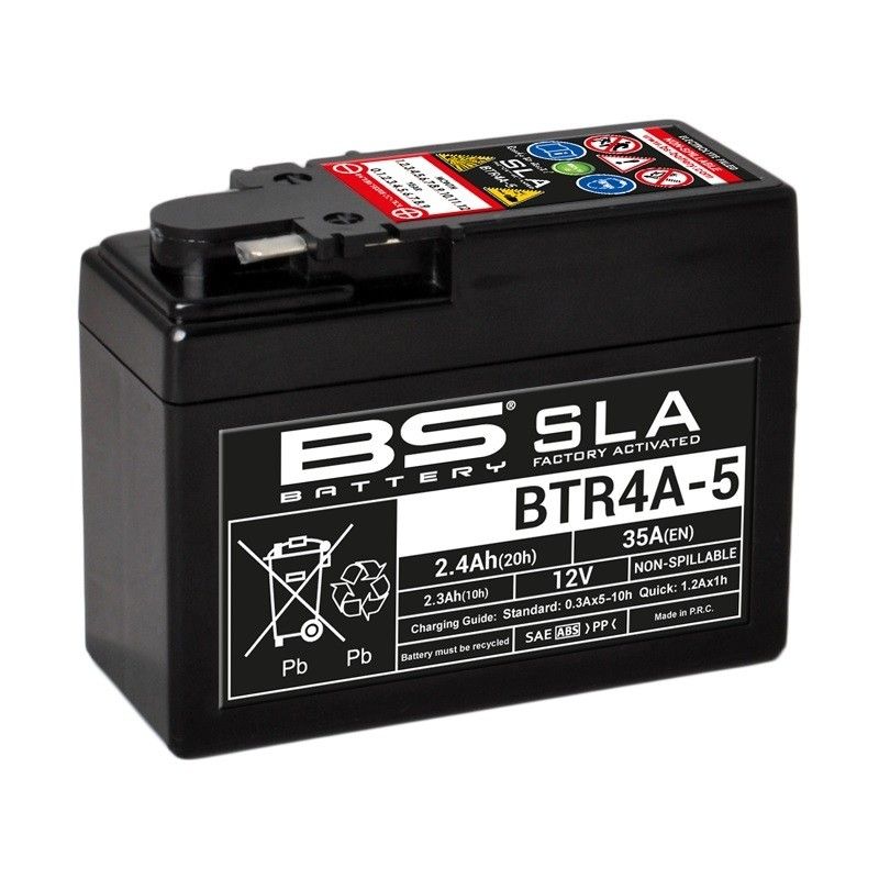 Batería BS BATTERY SLA BTR4A-5 (FA) - motoscamaralweb.com