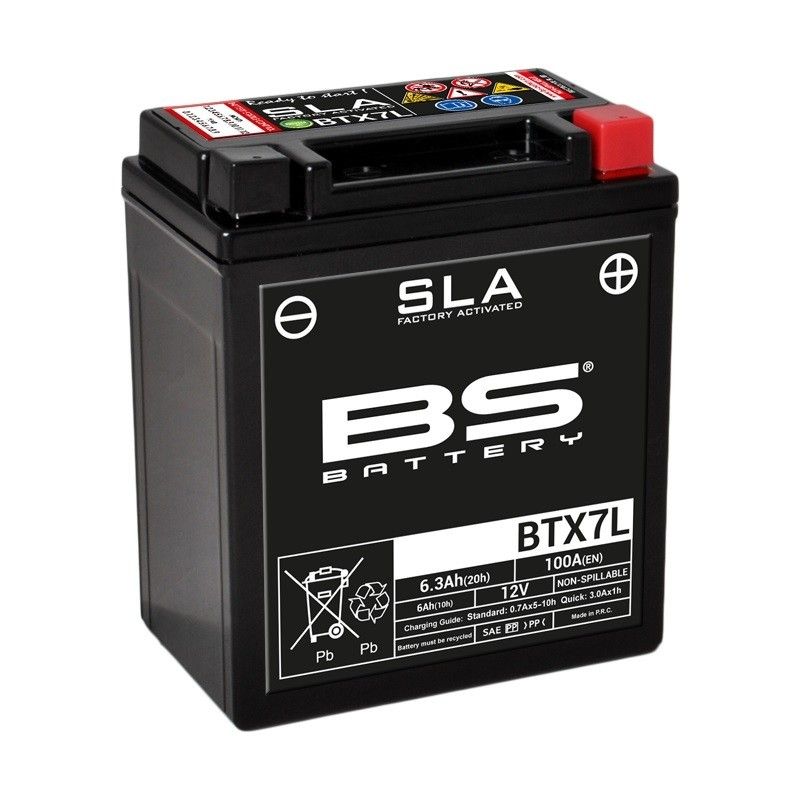 Batería BS BATTERY SLA BTX7L (FA) - motoscamaralweb.com