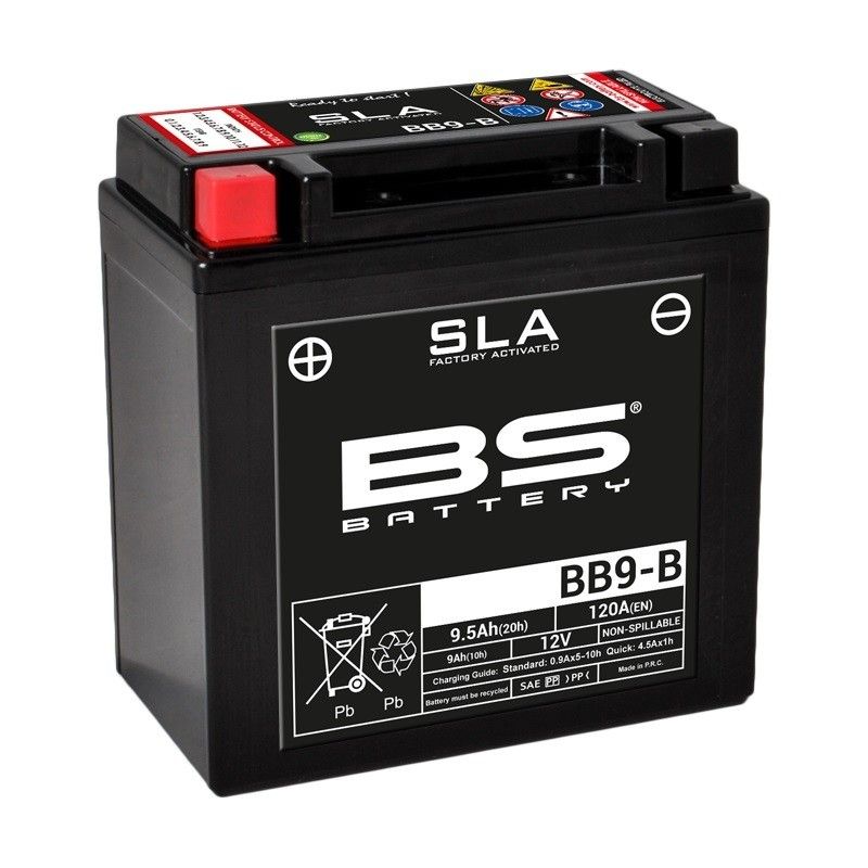 Batería BS Battery SLA BB9-B (FA) - motoscamaralweb.com