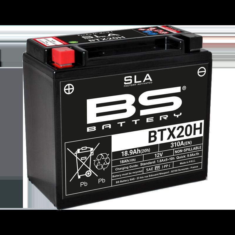 Batería BS BATTERY SLA BTX20H (FA) - motoscamaralweb.com