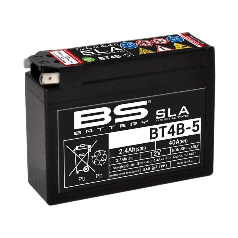 Batería BS BATTERY SLA BT4B-5 (FA) - motoscamaralweb.com