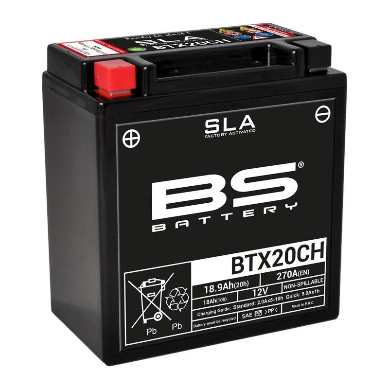 Batería BS BATTERY SLA BTX20CH (FA) - motoscamaralweb.com