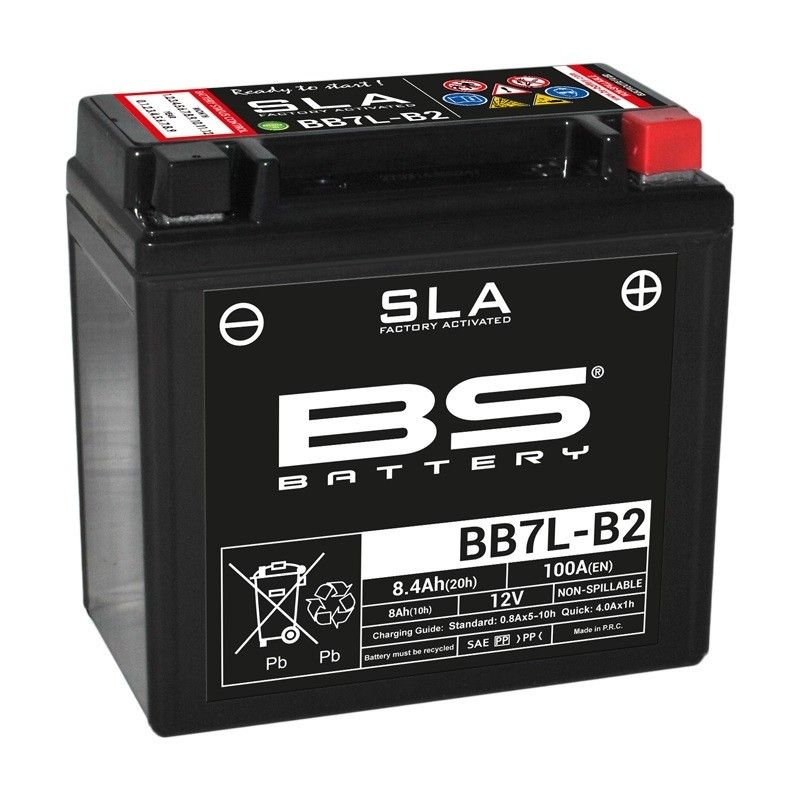 Batería BS BATTERY SLA BB7L-B2 (FA) - motoscamaralweb.com