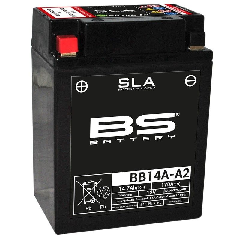 Batería BS BATTERY SLA BB14A-A2 (FA) - motoscamaralweb.com