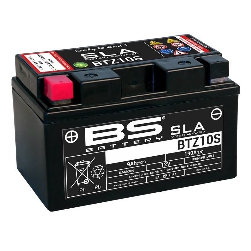 Batería BS BATTERY SLA BTZ10S (FA) - motoscamaralweb.com
