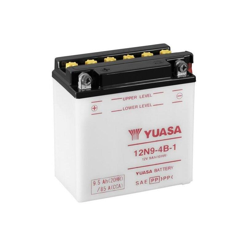 Batería YUASA 12N9-4B-1 Combipack (sin electrolito) - motoscamaralweb.com